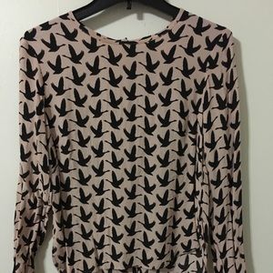 Bird Print Shirt